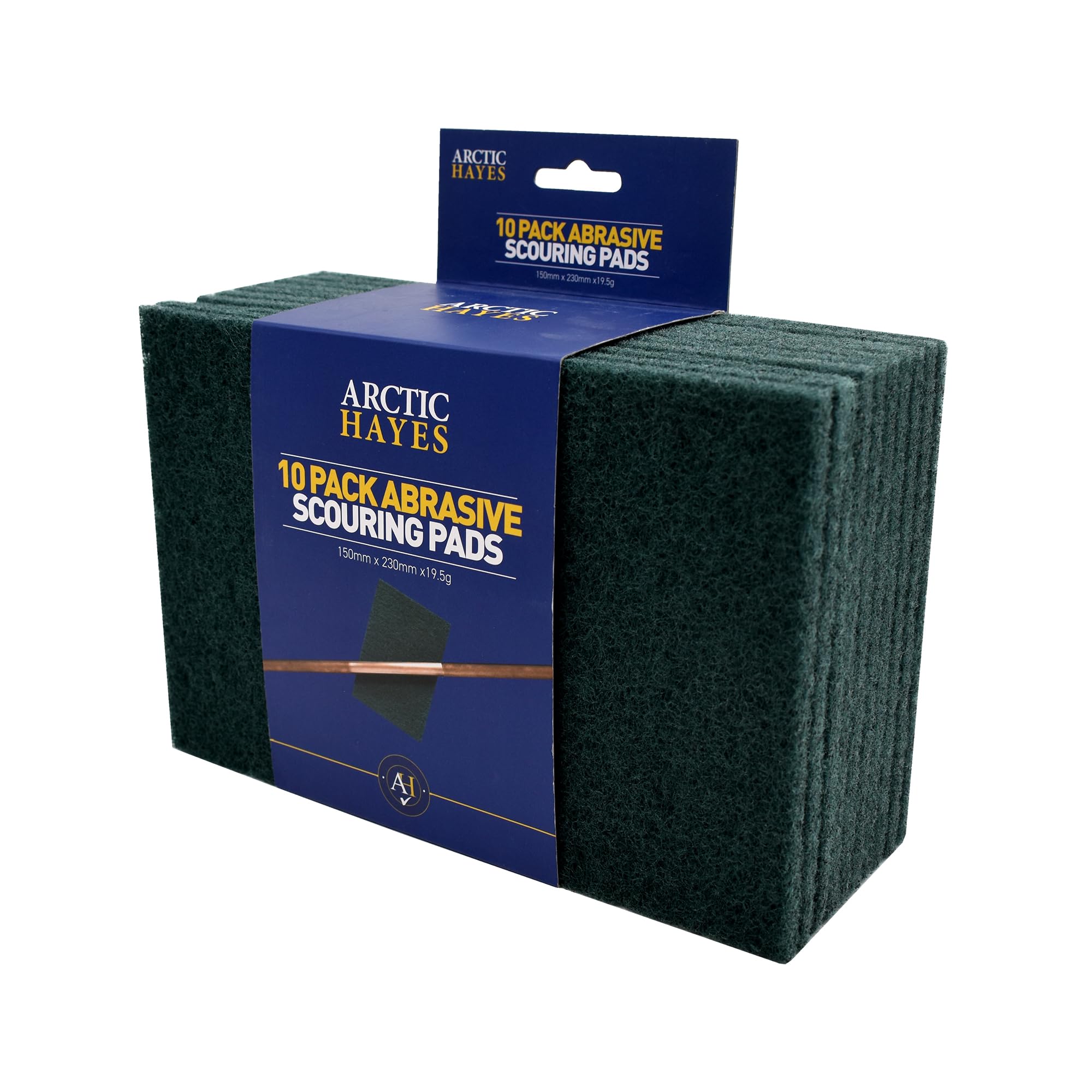 Arctic Hayes Extra Large Abrasive Scouring Pads (Pack of 10)