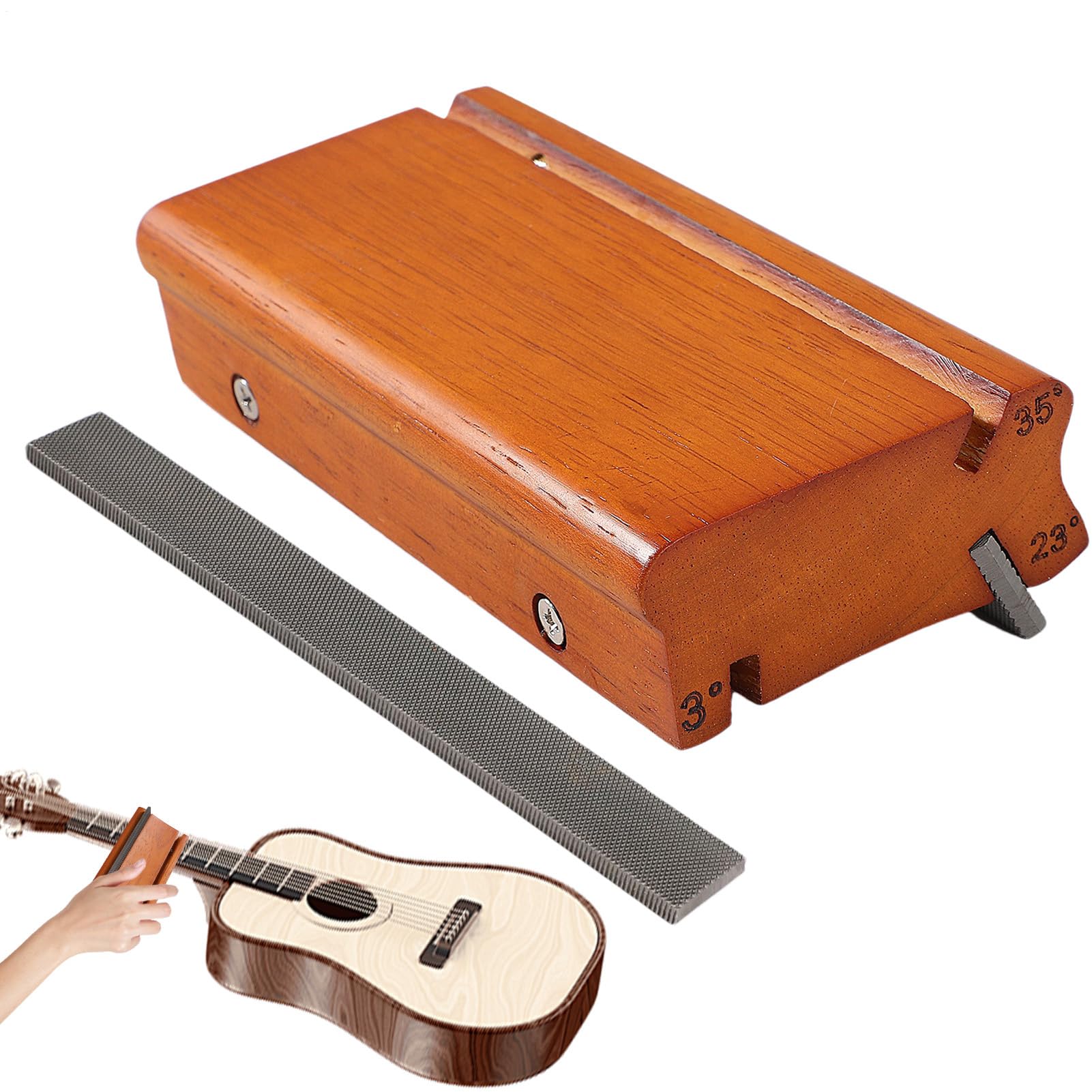 Outils de précision robustes pour jeu de limes pour guitare basse - 8