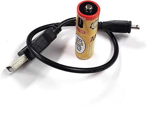 Miniatura 2 de ELZETTA LÁMPARA G-LINE, TRANSPORTE DE TODOS LOS DÍAS (1 CELLLA), CON BATERÍA AA RECARGABLE MICRO USB Y CABLE