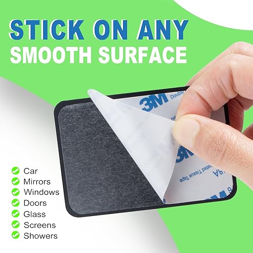 Miniatura 7 de Soporte de silicona para teléfono con ventosa, soporte para espejo para selfies y videos, soporte para accesorios de teléfono manos libres,