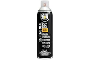 Great Stuff Extreme Sealant: Crystal Clear Protection, Aerosol Spray 14 Oz