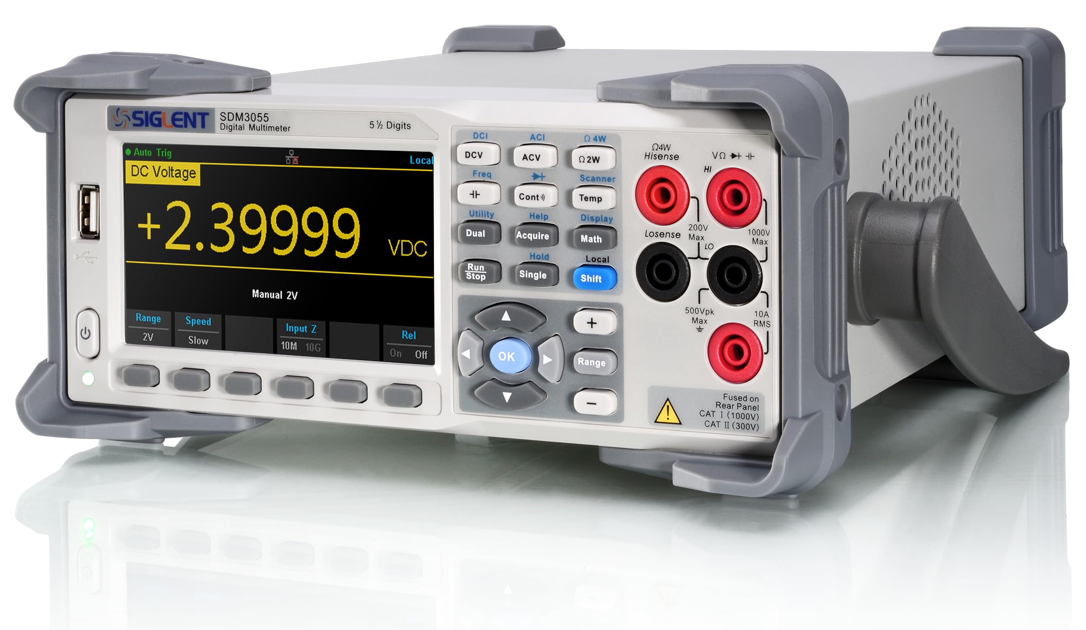 シグレント(SIGLENT) SDM3055 デジタルマルチメータ ホワイト/グレー 5.5桁 【日本正規輸入品】