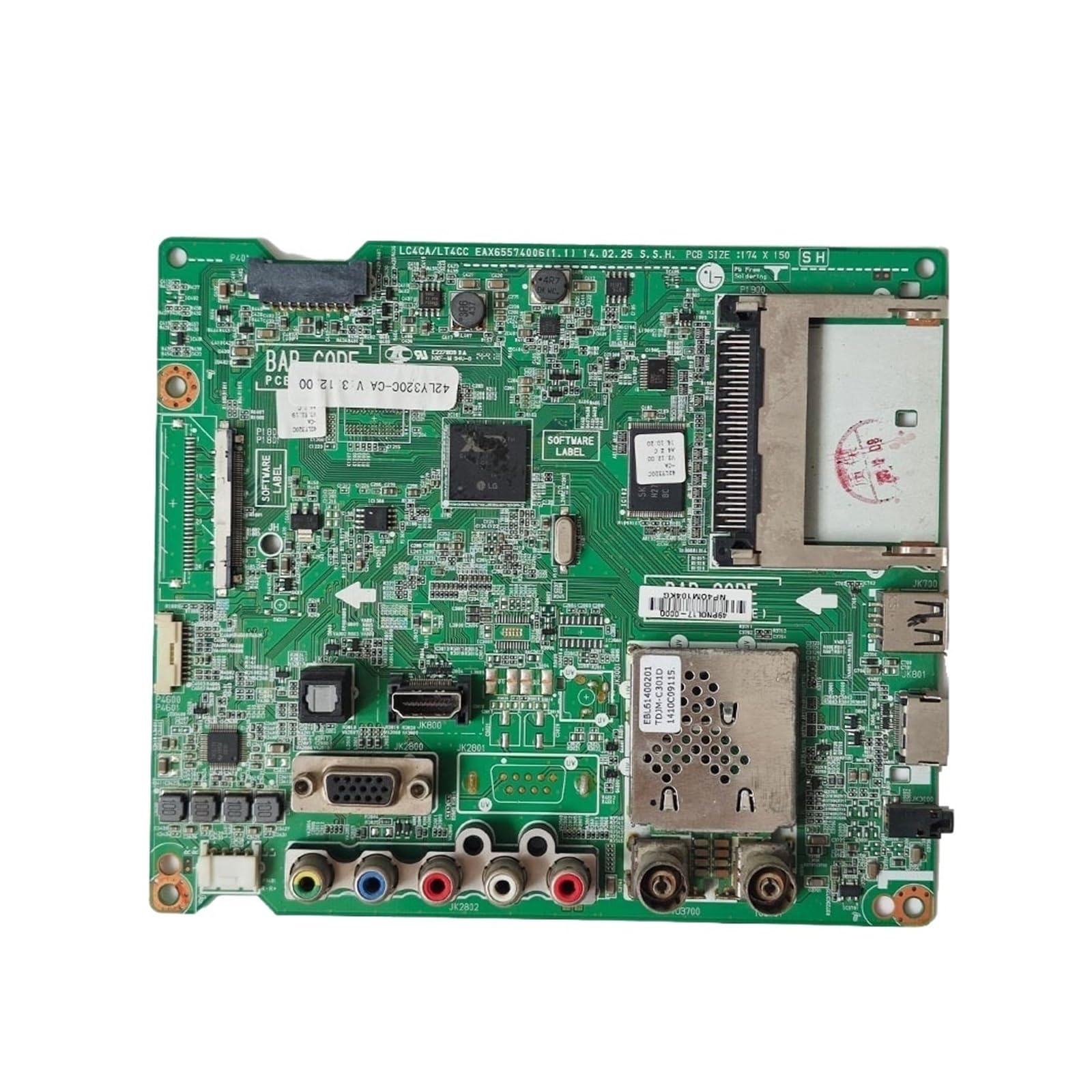 Carte mère EAX65574006 résout panne allumage écran LC420DUE 42LY320C-CA