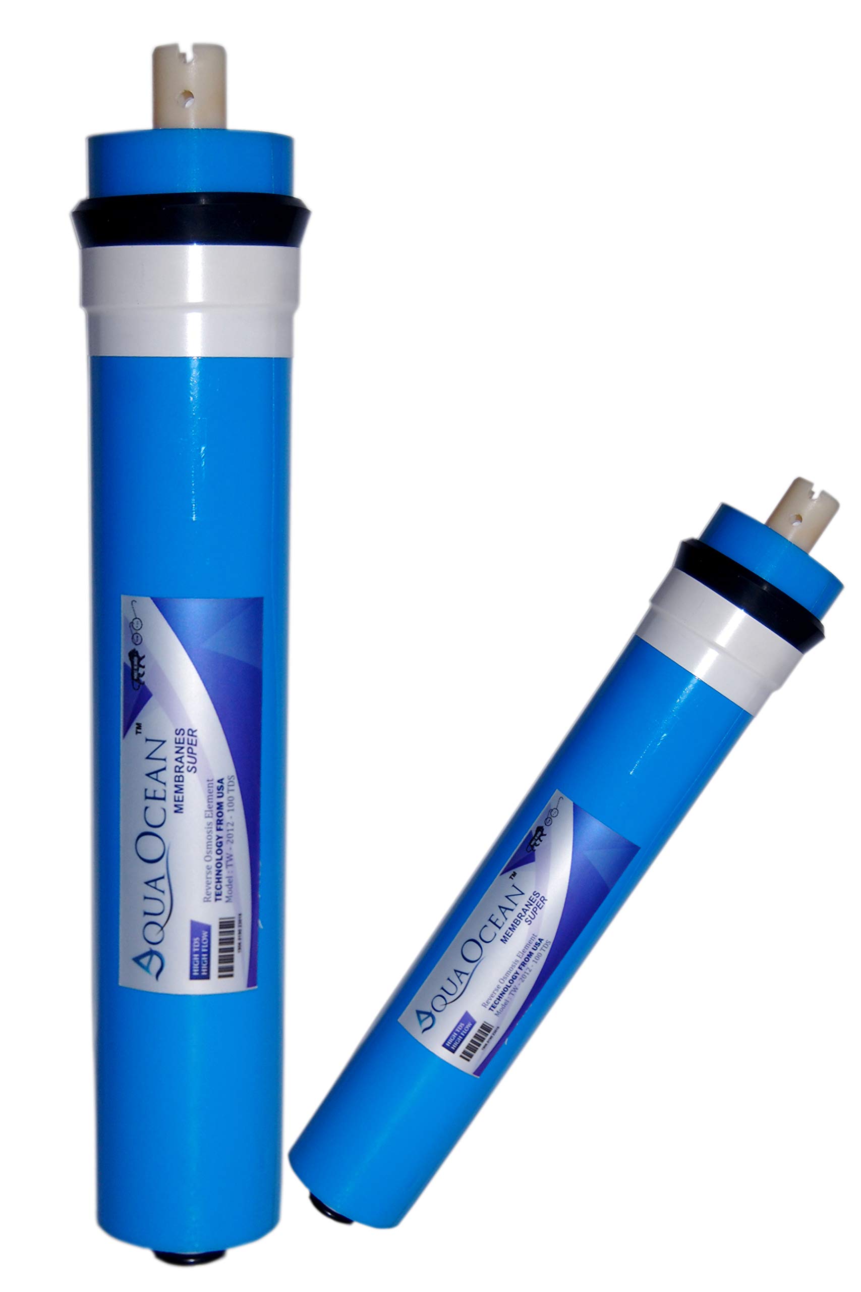 AquaOcean Super 100 GPD RO Membrane 13 Layer Imported Membrane Work 1500-2000 TDS Rijection 96% Flow 20-22 Liter For Ro water purifier filter All Type Home And Kitchen & All Domestic RO Used(Blue)-image-33