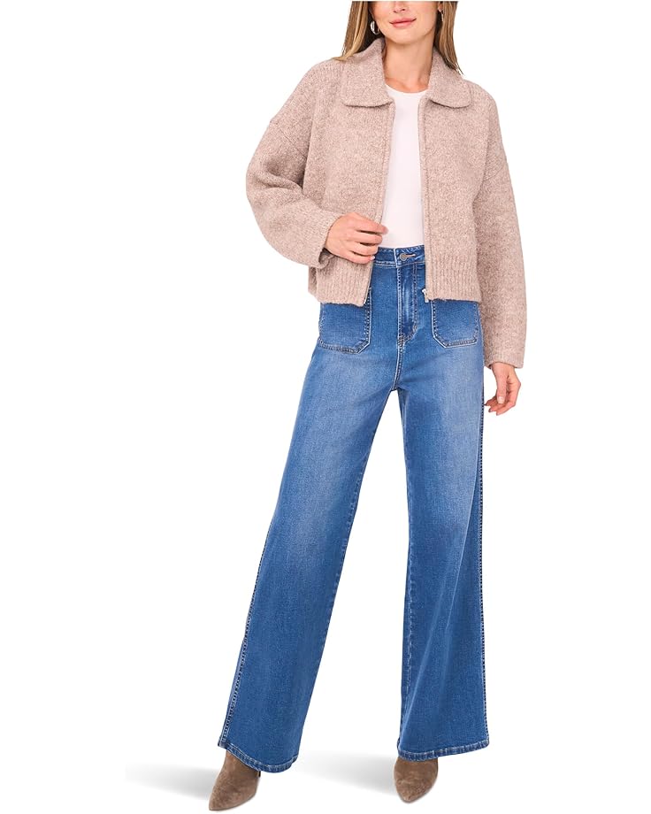 Vince Camuto Collar Zip-Up Cardigan - #4 of 6