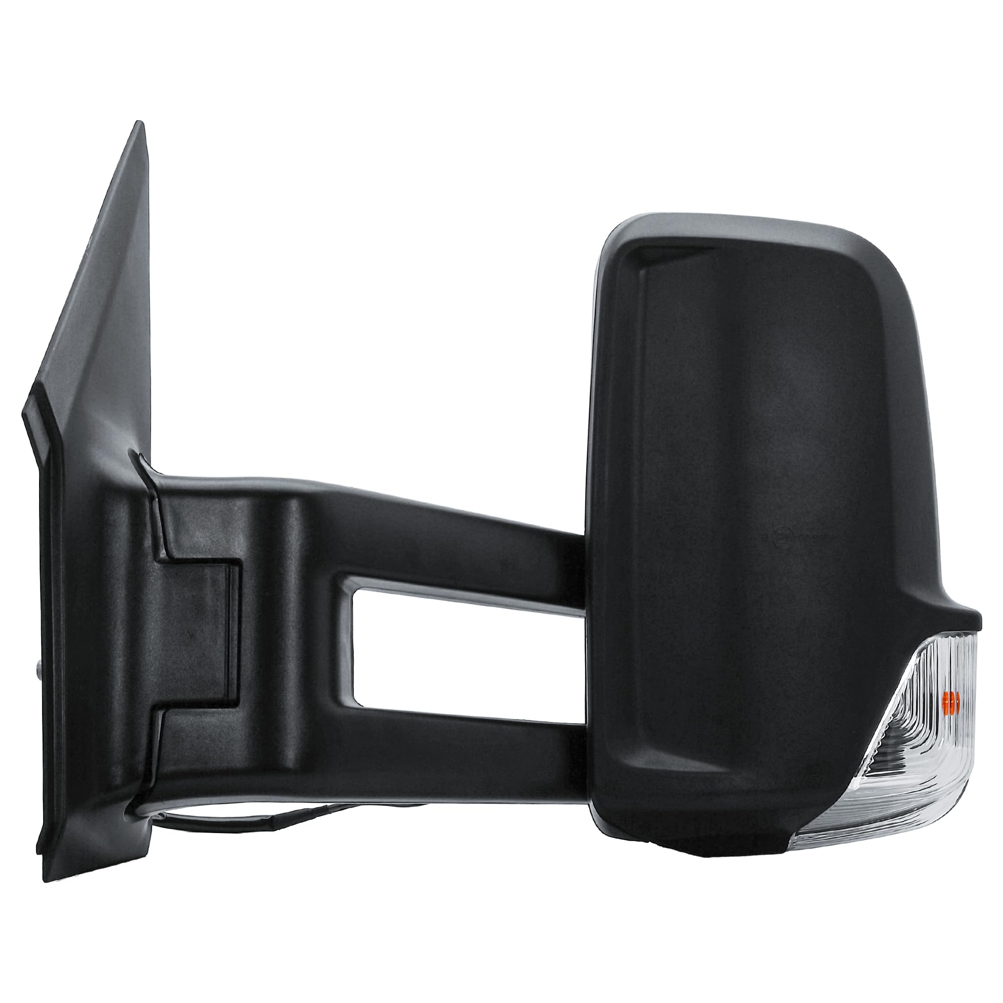 Specchietto Laterale Sinistro Manuale senza Riscaldamento con Indicatore di Direzione Braccio Lungo Per Mercedes Sprinter 906 VW Crafter 2006-2018