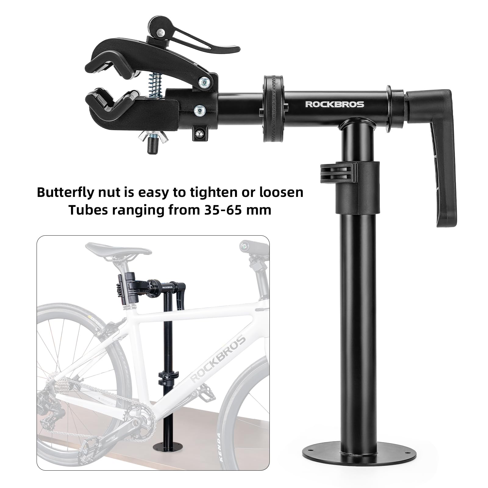 Park Tool ROCKBROS Bike Repair Stand Bench Mount 60LBS MAX Bike Work ...