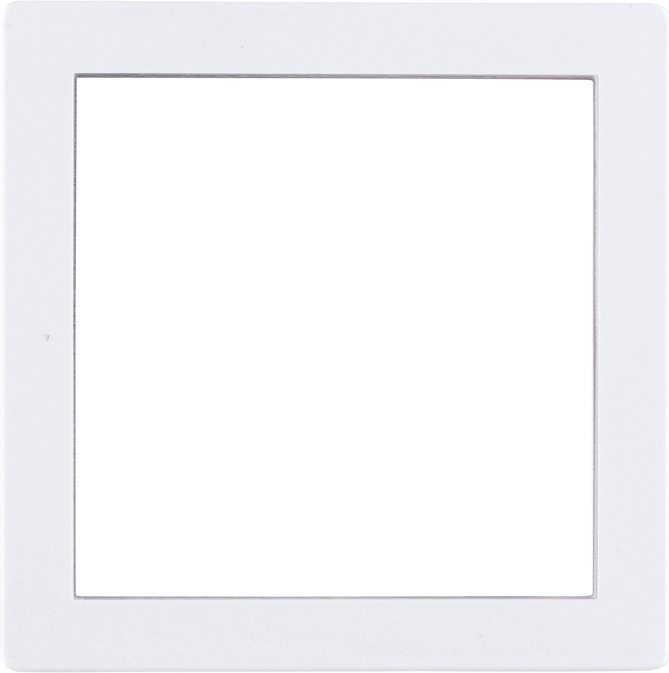 Gepe 457031 6 x 6cm Glassless Slide Mount with Metal Mask, 3mm Thick, 20 Pack (White)