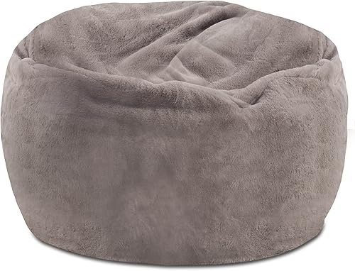 Miniatura 17 de Posh Creations Puf estructurado cómodo para jugar, leer y ver la televisión, Malibu Lounge, tela de lona para colorear, criaturas Criaturas de tela