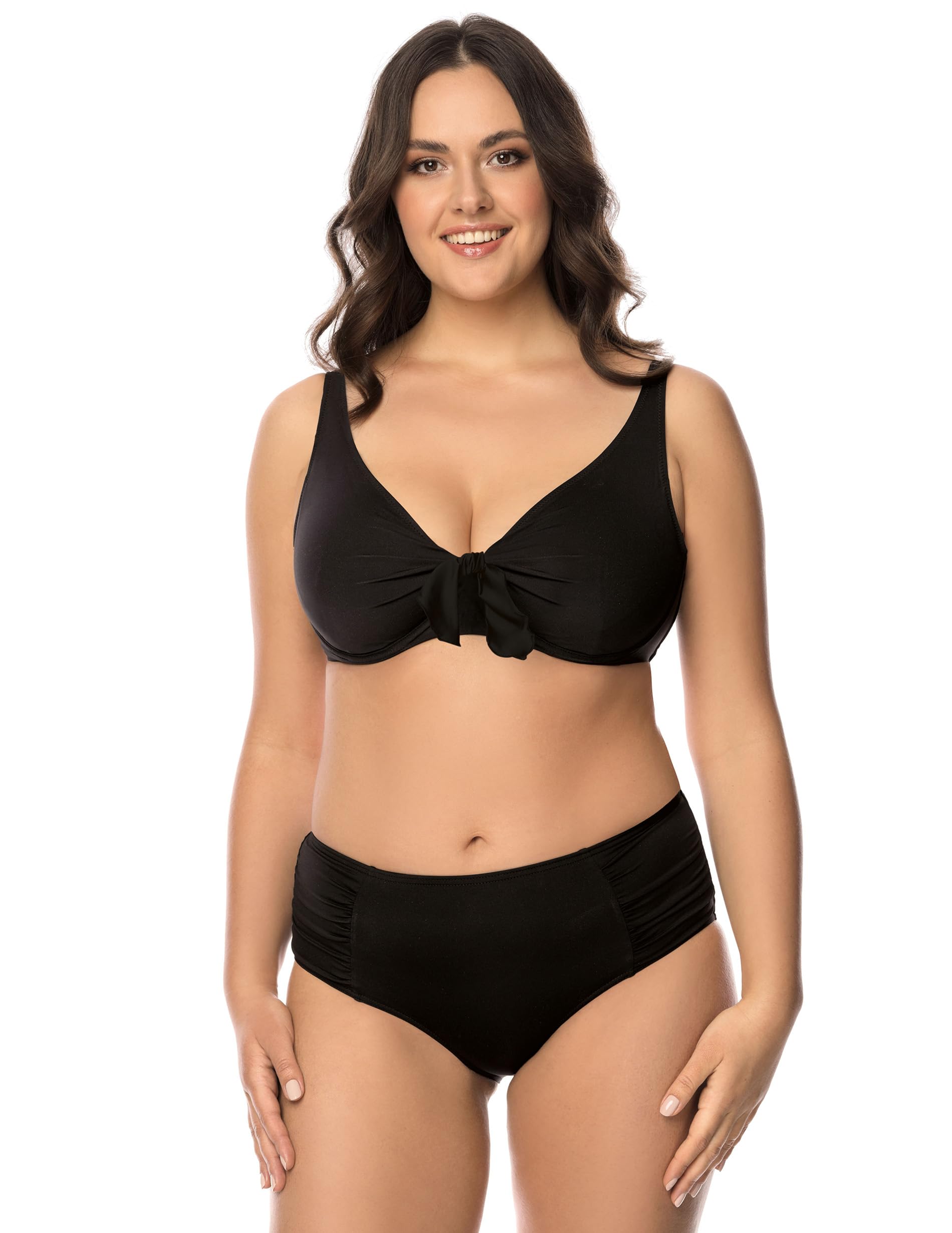 Vivisence Conjunto Bikini para Mujer con Lazo Playa 3202