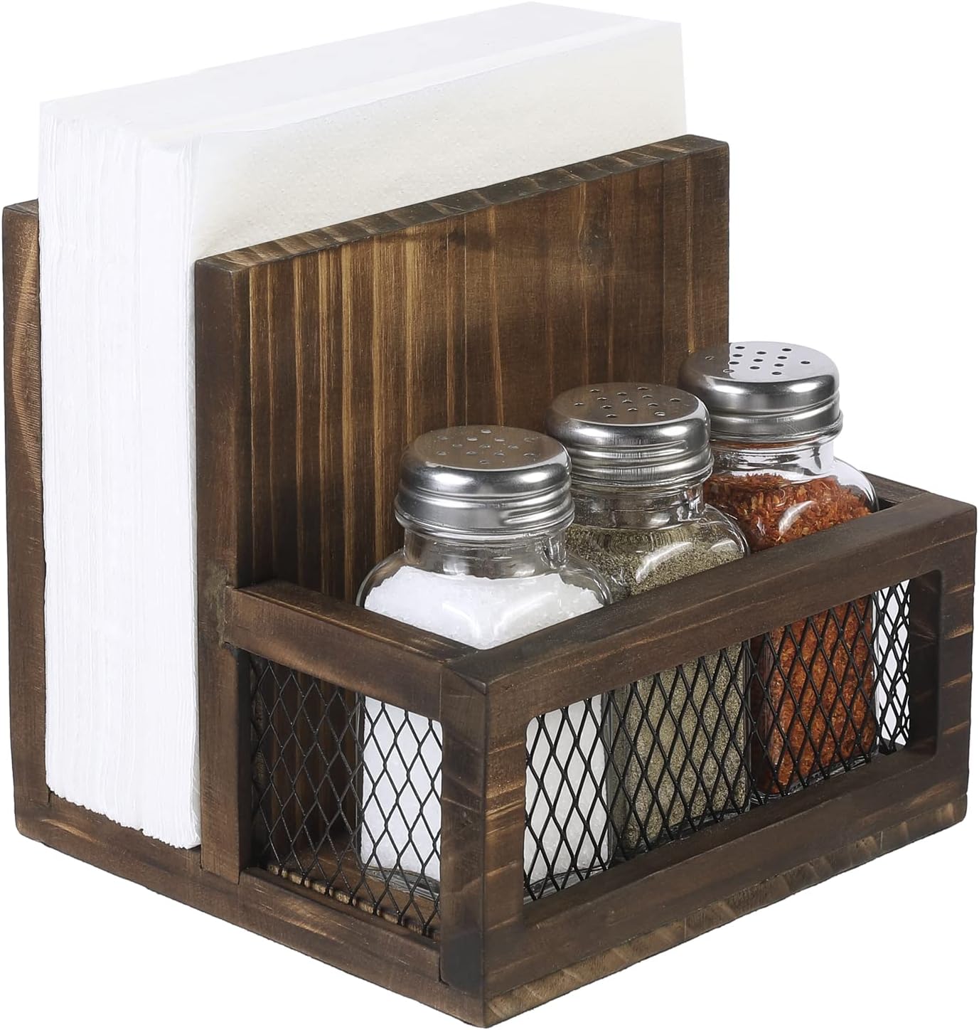 FARM IN Napkin Holder, Farmhouse Multifunctional Napkin