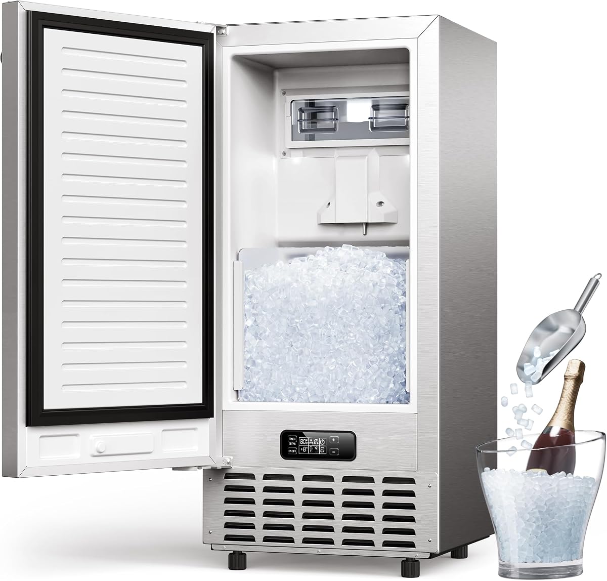 ecozy Undercounter Nugget Ice Maker