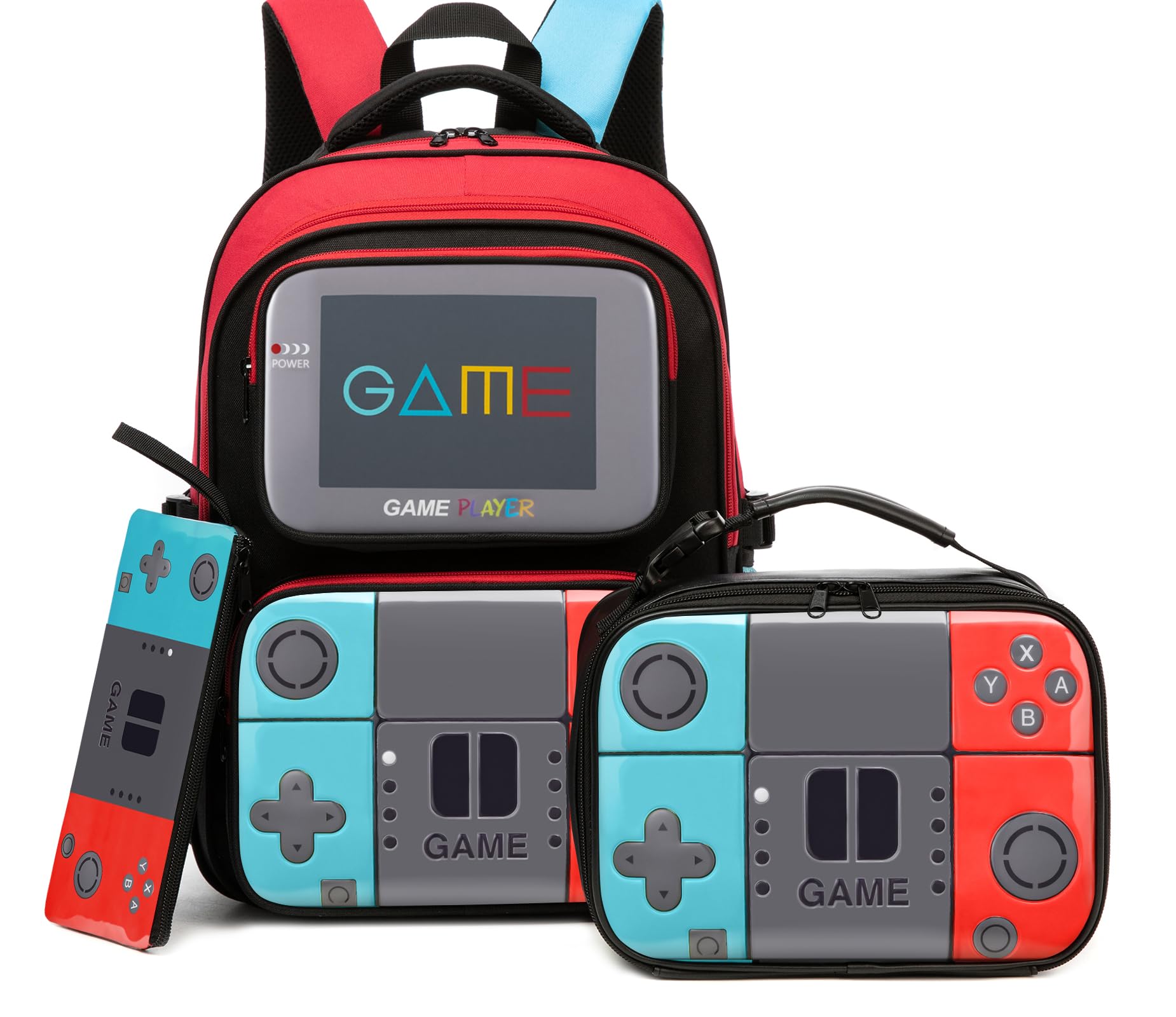 Beaulyn Zaino da gioco per ragazzi e bambini, borsa da scuola per studenti della primaria media, zaino da viaggio per laptop per ragazzi e ragazzi