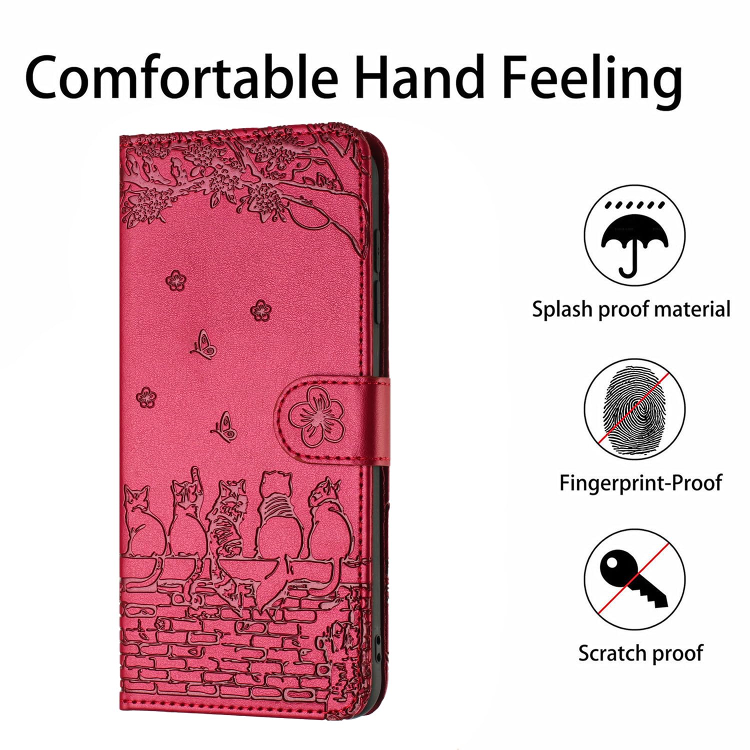 Amazon.co.jp: TEDTIKJT BASIO4 KYV47 ケース 手帳型 かんたんスマホ2