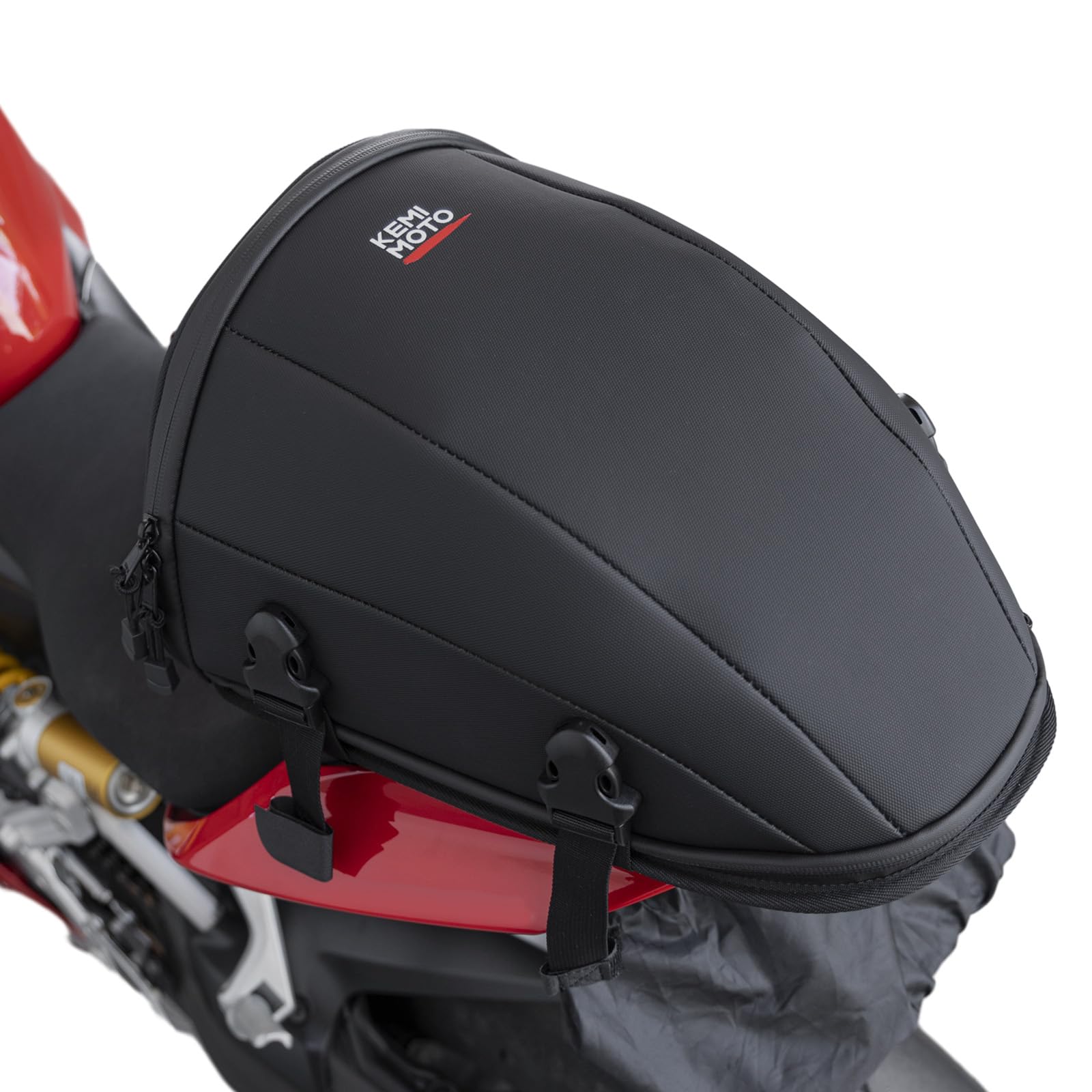 Amazon | KEMIMOTO シートバッグバイク用 拡張機能あり10.5-12.5L