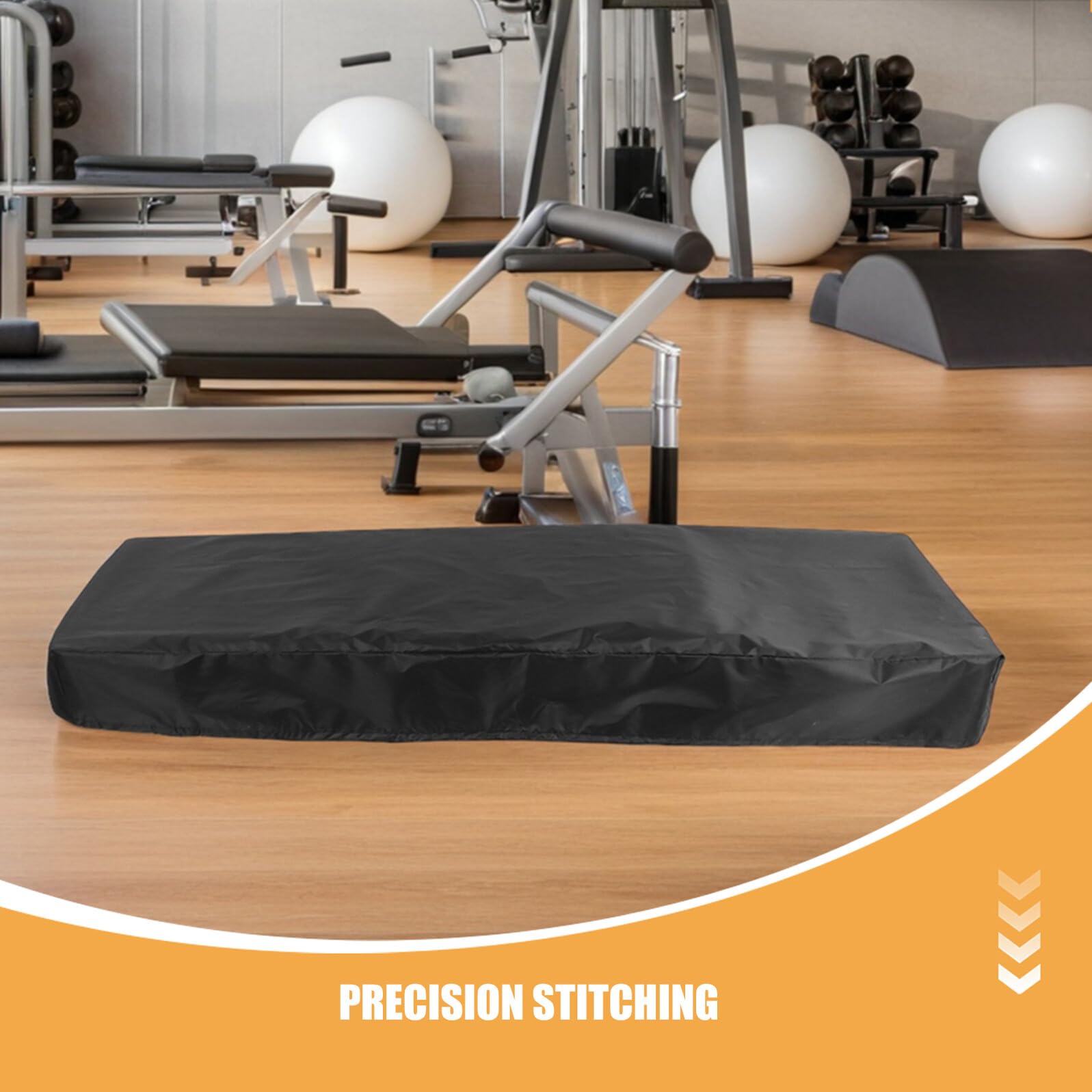 ORFOFE 2 Unidades Funda para Cinta de Correr de Exterior en Tela Oxford Negra Protección Completa y Diseño Fácil de Usar para Equipo de Ejercicio en Casa