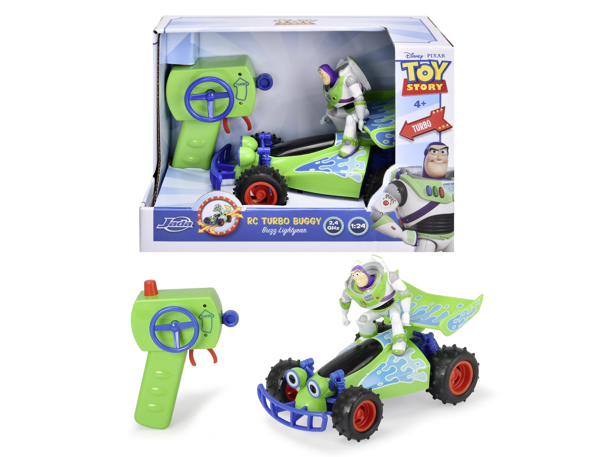 Dickie Toys RC Toy Story - Buggy con Buzz 1:24 Figura : Amazon.es