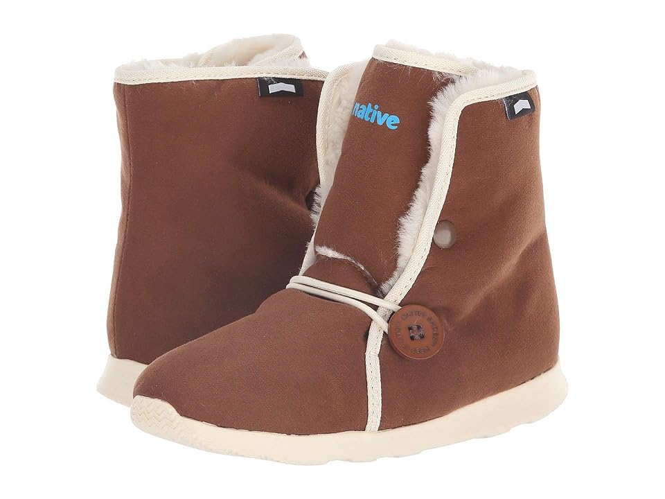 

Native Kids Shoes Luna Junior Boot (Little Kid/Big Kid) (Howler Brown/Bone White) Kids Shoes