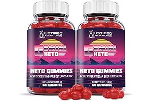 Justified Laboratories Gemini Keto Gummies 1000MG ACV for Weight Loss