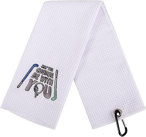 Divertida toalla de golf, toallas de golf para hombres, toallas de golf para bolsas de golf para hombres, divertido regalo de golf para hombres,