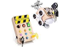 The Best Travel-Friendly, Educational Montessori Toy Cube for Toddlers Ages 1-3