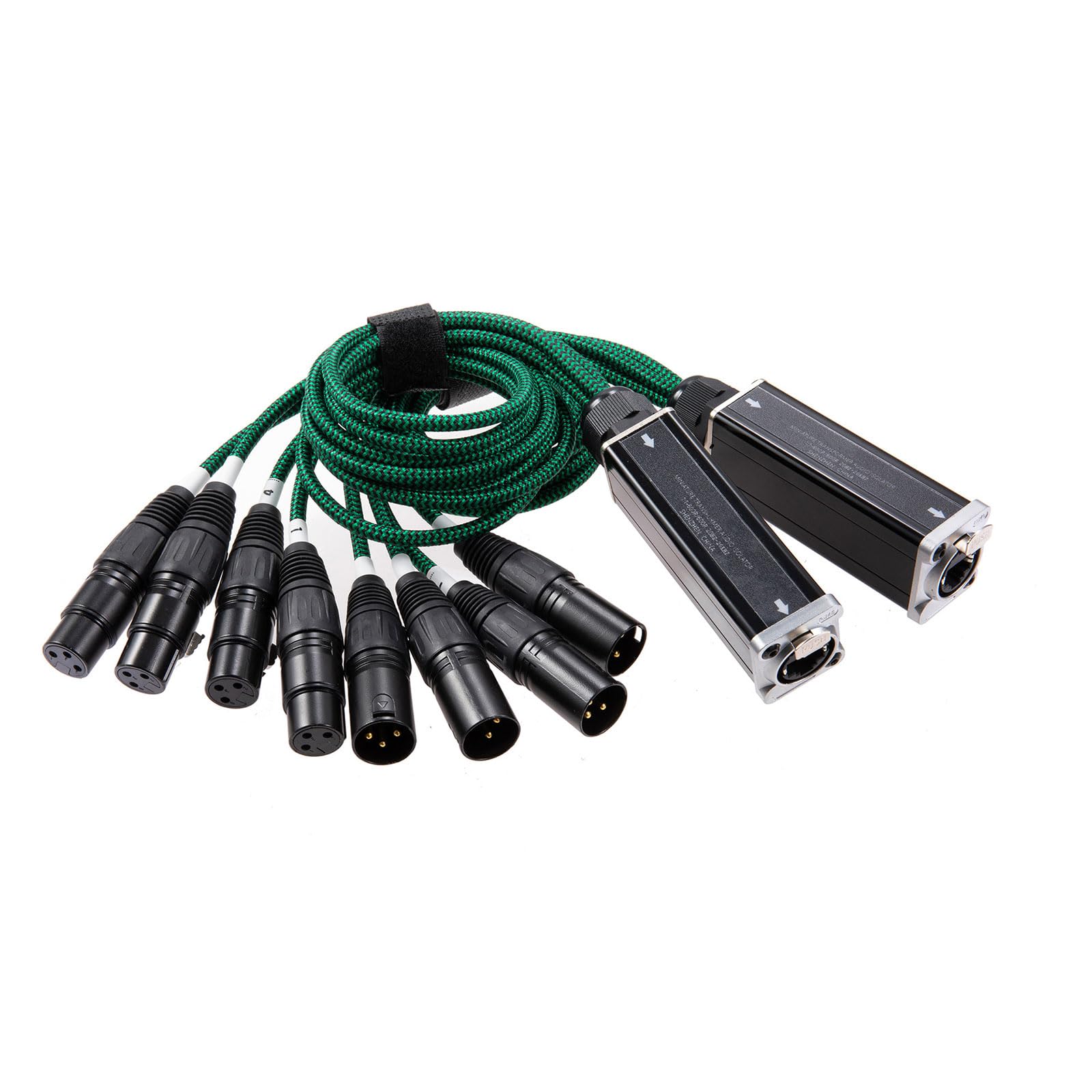 4-Kanal-3-Pin Snake Multi Net Snake Empfänger an Einzelkabel-4-Kanal Empfänger für Bühnenbeleuchtung Hotel