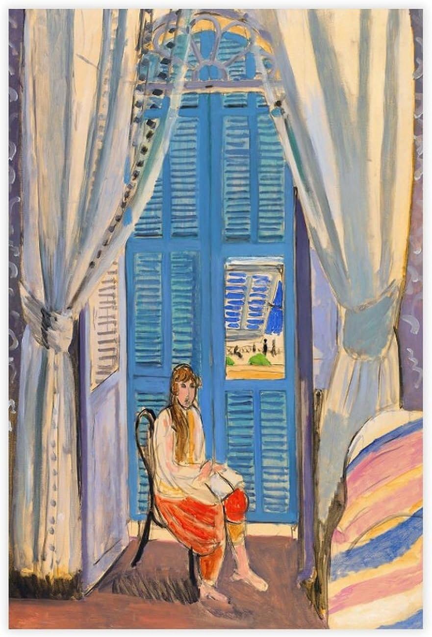 Waeta Rnvzx Henri Matisse Poster Famous Painting Henri Matisse Prints Abstract Henri Matisse Canvas Wall Art For Modern Home Decor Picture 40x60cm No Frame