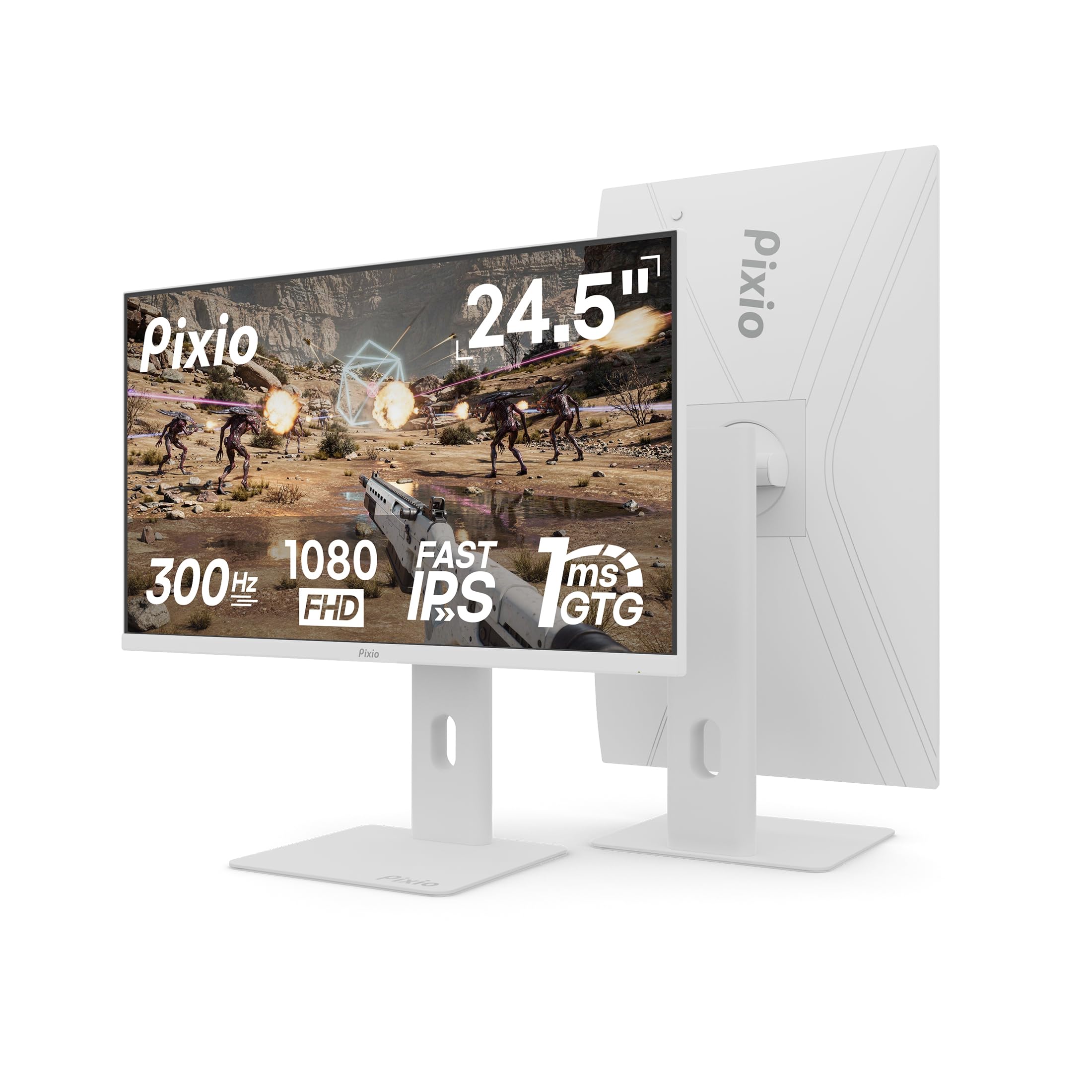 Pixio PX257 Hayabusa White 300Hz Monitor