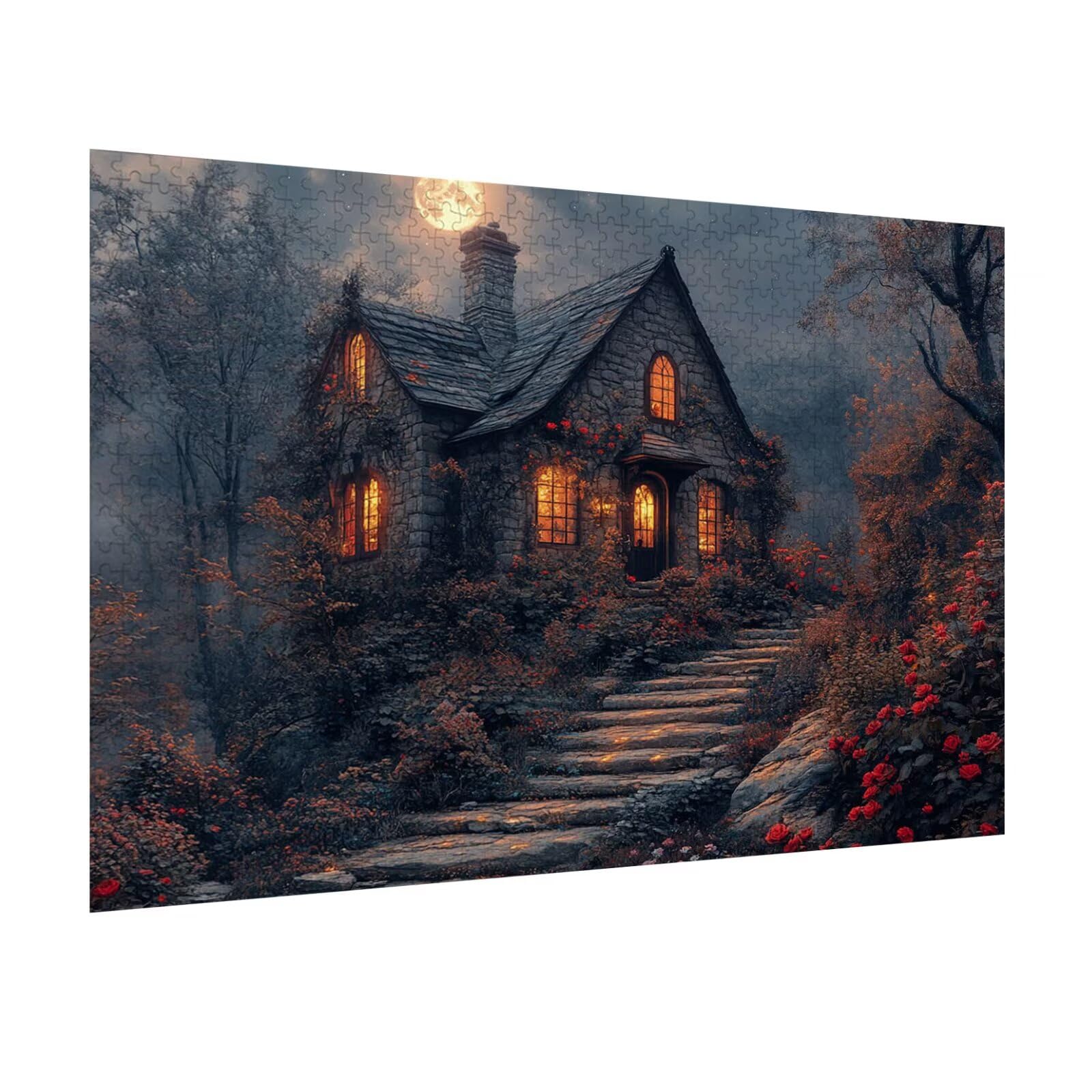 1500 sztuk puzzli dla dorosłych las wymagające gry logiczne, n-725