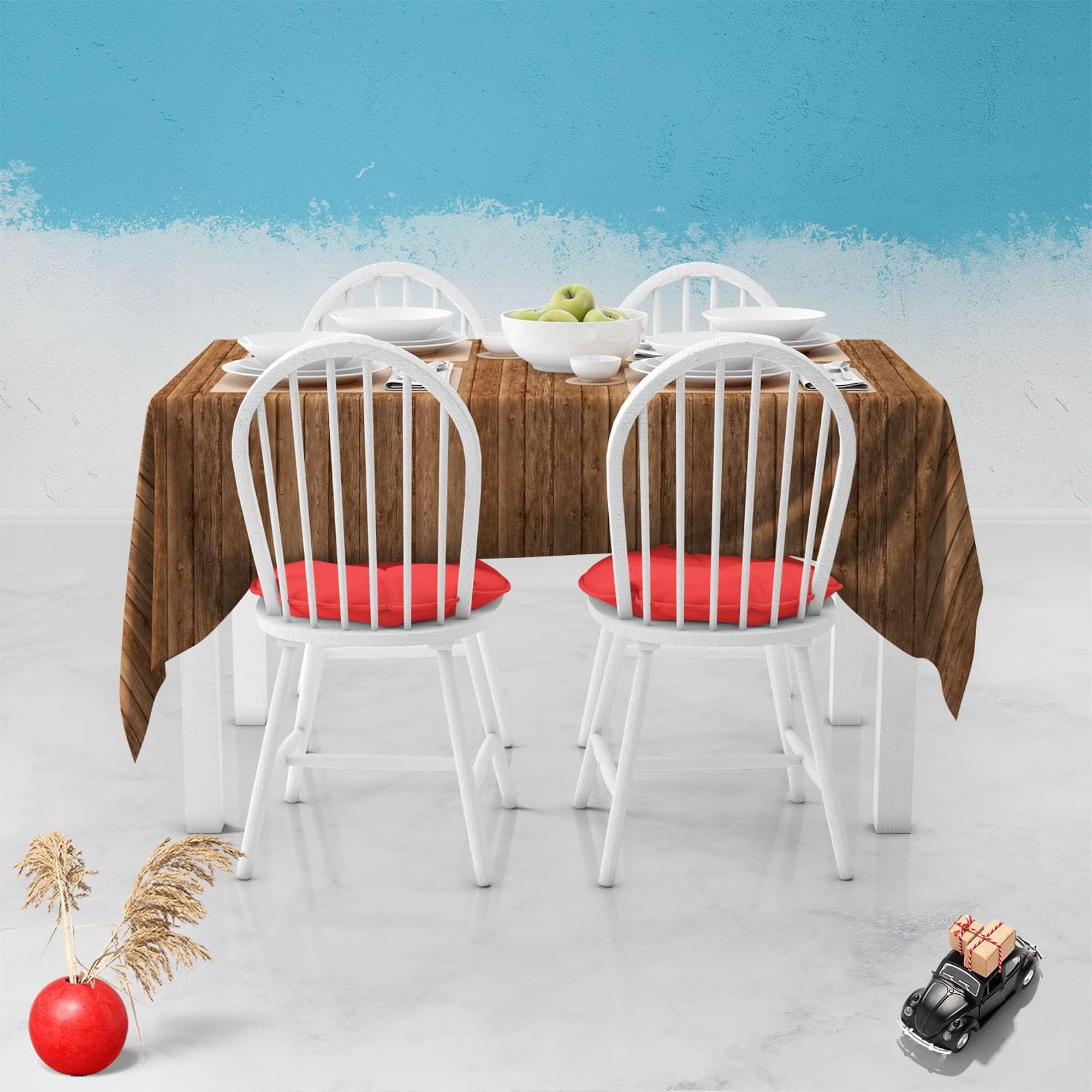 Geometrical Behaviour Table Cloth Cover for Dining & Center Table
