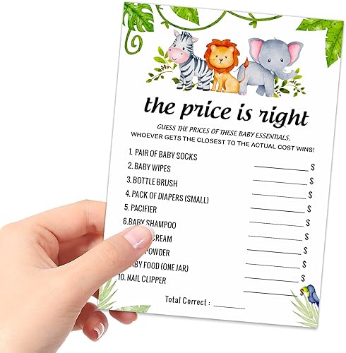 Miniatura 3 de Juego de baby shower, juegos de baby shower para niños o niñas, 30 juegos de baby shower, suministros de fiesta de revelación de género,