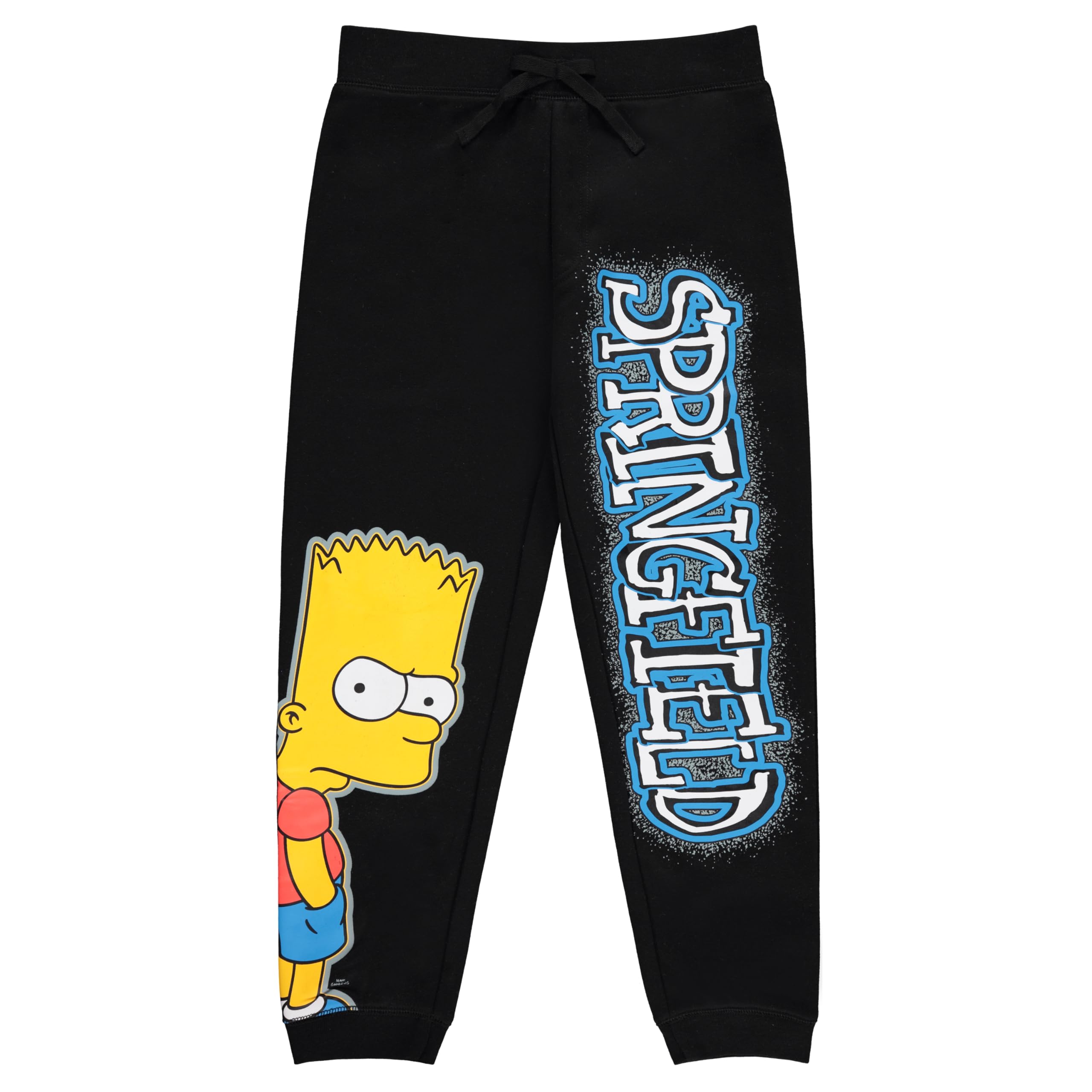 Bart Simpson - Set di abbigliamento per ragazzi con cappuccio e pantaloni della tuta