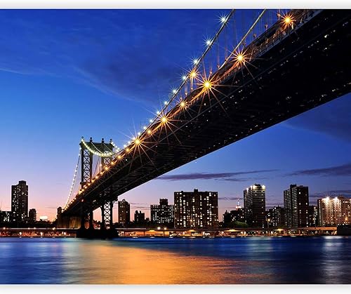 Miniatura 8 de artgeist Mural de pared Ciudad de Nueva York, 118 x 91 pulgadas, papel tapiz no tejido, decoración de pared, impresión fotográfica, diseño de