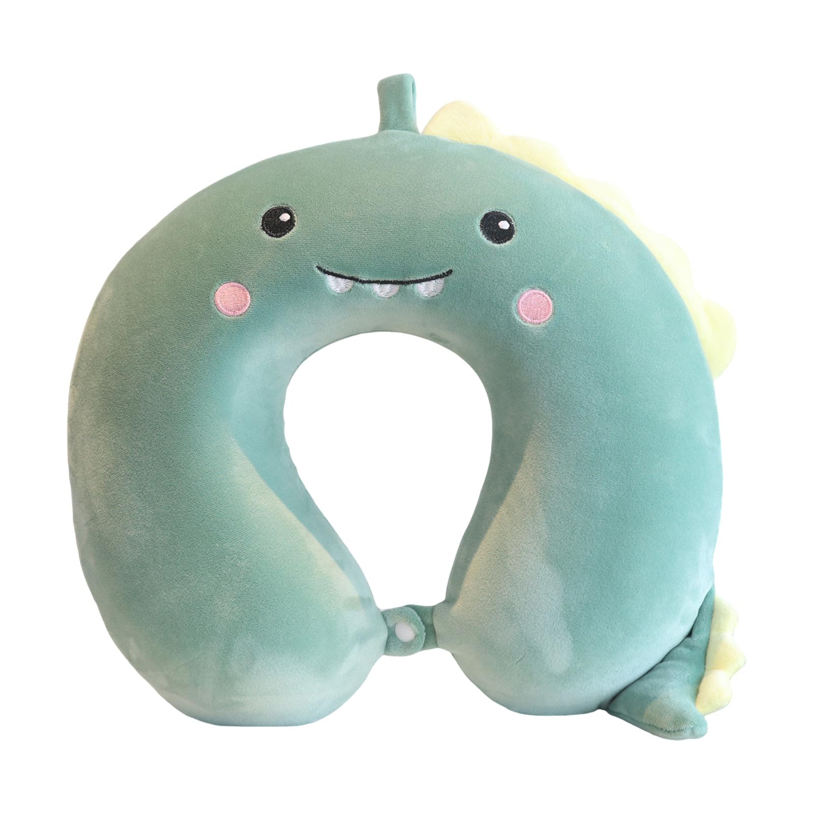 YROHGKPN Cartoon Animal Neck Pillow U Shape Memory Foam Removable Covering for Car Airplanes Comfort Animal Pillow