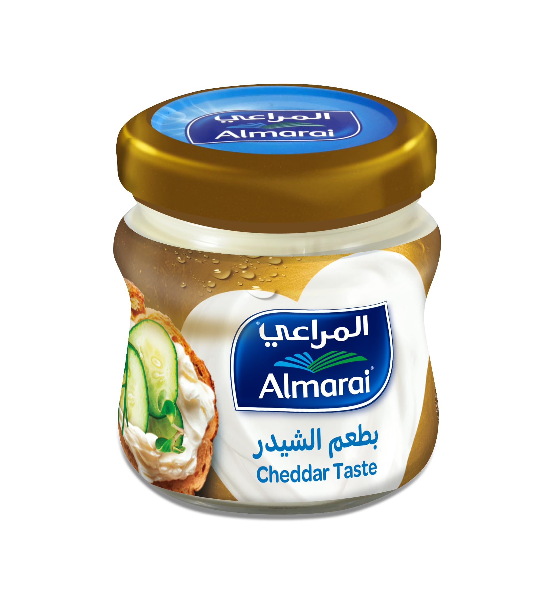 Almarai Gold Spreadable Cheddar Cheese, 120G