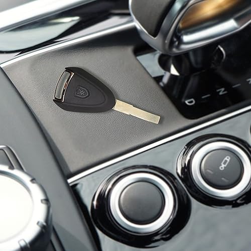Miniatura 4 de uxcell 3 botones en blanco llavero control remoto caso Shell reemplazo para Porsche Boxster 987 Cayman 911 997