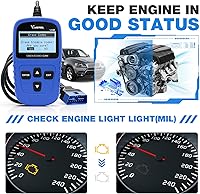 Vista 2 de VDIAGTOOL VD10 Escáner OBD2 Lector de Códigos Herramienta de Diagnóstico Automotriz Lector de Códigos de Falla del Motor para Apagar CEL con Freeze
