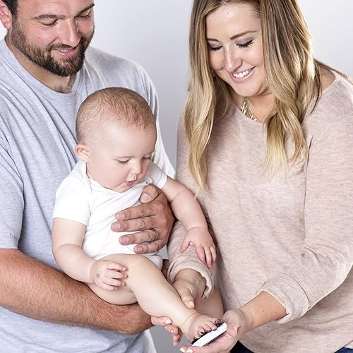 Miniatura 3 de tiny ideas You Are Our Greatest Adventure Collage Marco de fotos de recuerdo, marco de fotos de recuerdo de bebé, kit de huellas y huellas de bebé,