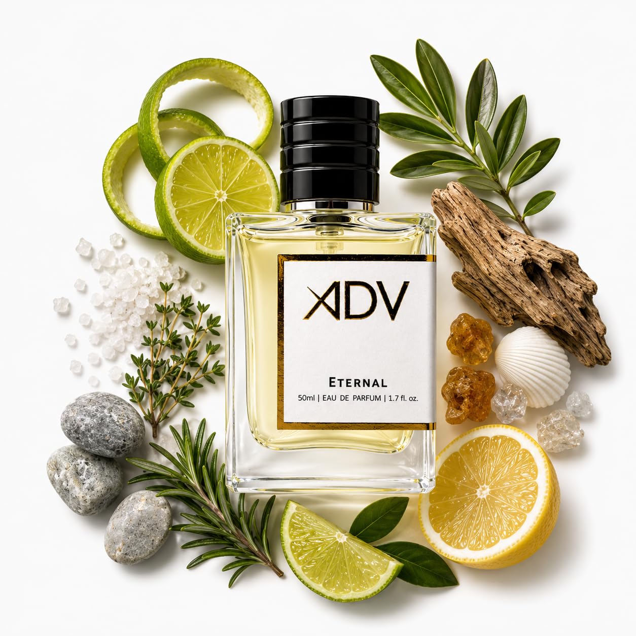 Aroma Di Vita - Eternal Eau De Parfum for Unisex - Long Lasting Perfumes - 50ml - ADV Apparel Perfume-image-1