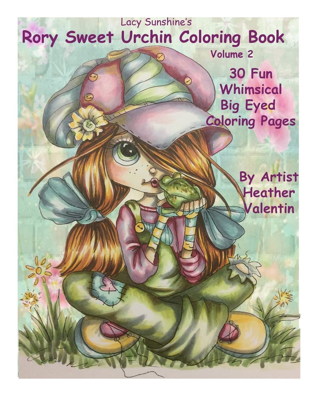 Lacy Sunshine's Rory Sweet Urchin Coloring Book Volume 2: Fun Whimsical Big Eyed Art (Lacy Sunshine Rory Sweet Urchin)