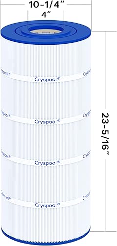 Miniatura 4 de Cryspool Filtro C150S compatible con CX150XRE, SwimClear C150S, CS150e, C-9441, PA150S, cartucho de filtro de piscina de 150 pies cuadrados, 1