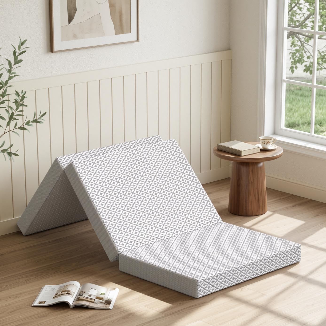 Warmiehomy Single Folding Mattress Memory Foam Foldable Mattress