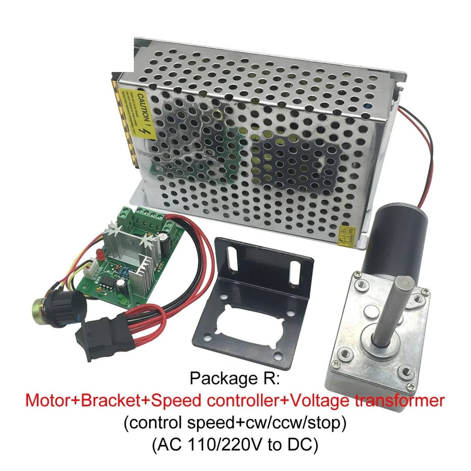 DC 24V Worm Geared Motors High Torque Volt DC electronic starter Reduction electronic starter Self-Lock 5840-31ZY package B 12V 10rpm RUAJOGYNVM