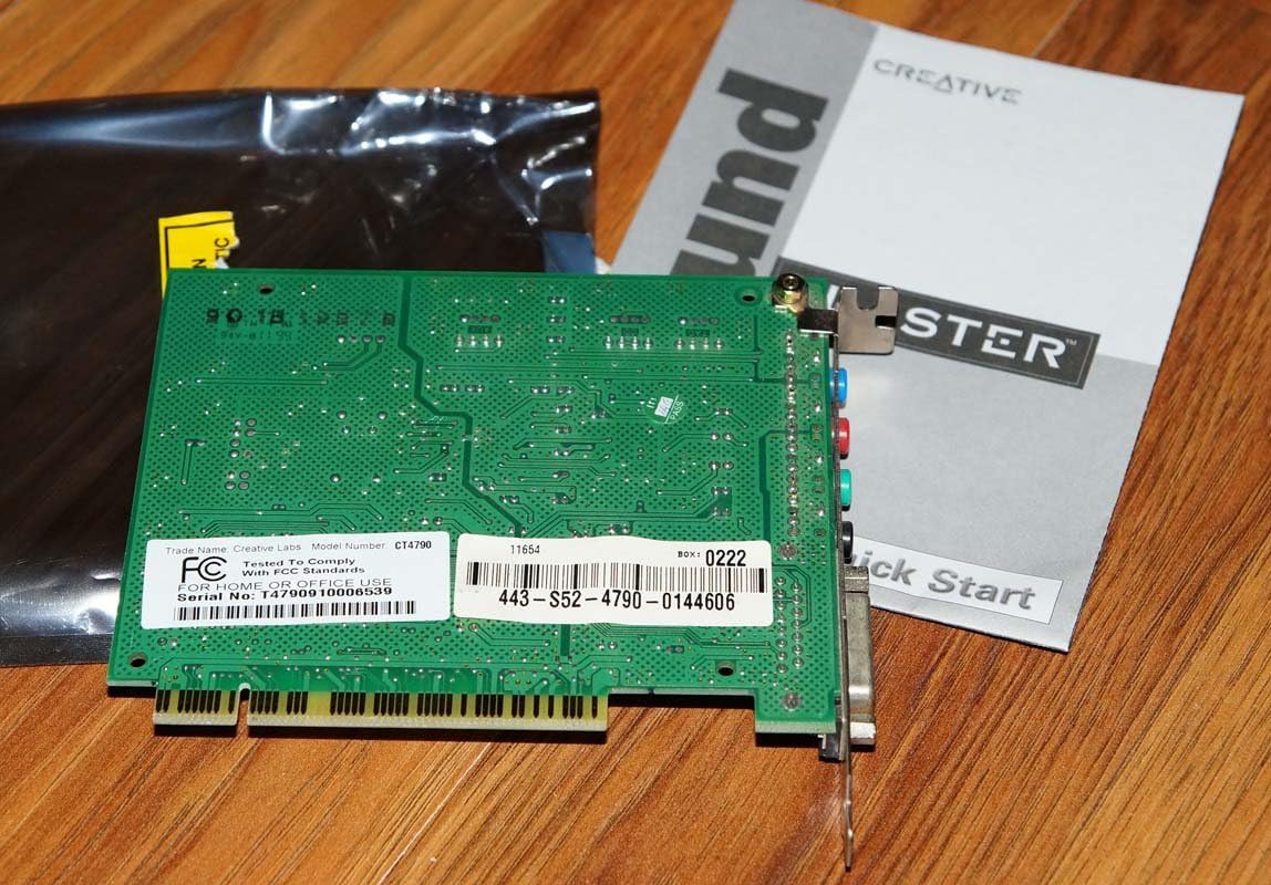 CREATIVE - Creative Labs Sound Blaster PCI Card CT4790