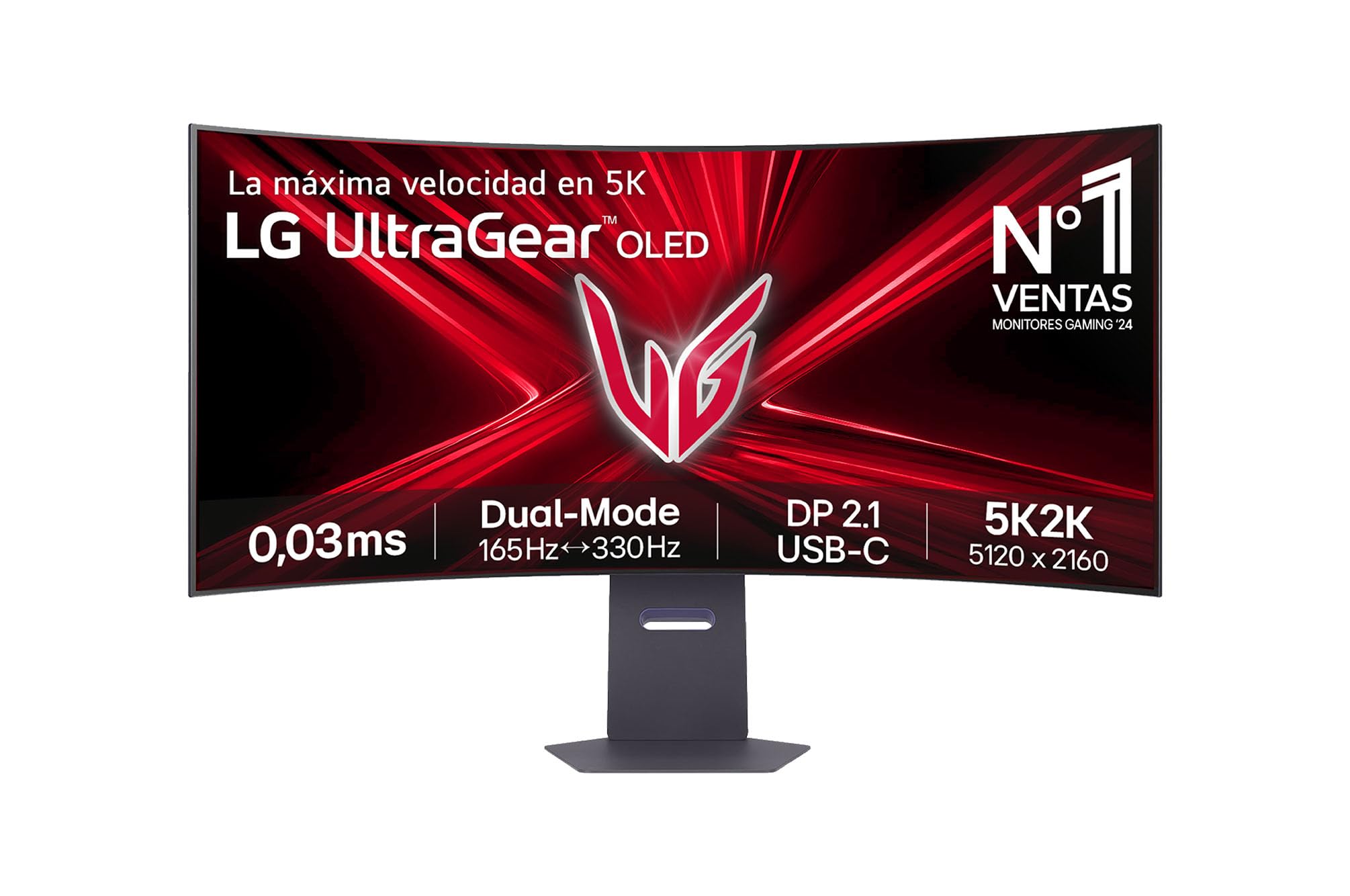 Lg Monitor Gaming 45Gx950a-B Oled 165Hz 2Hdmi Dp Usbc