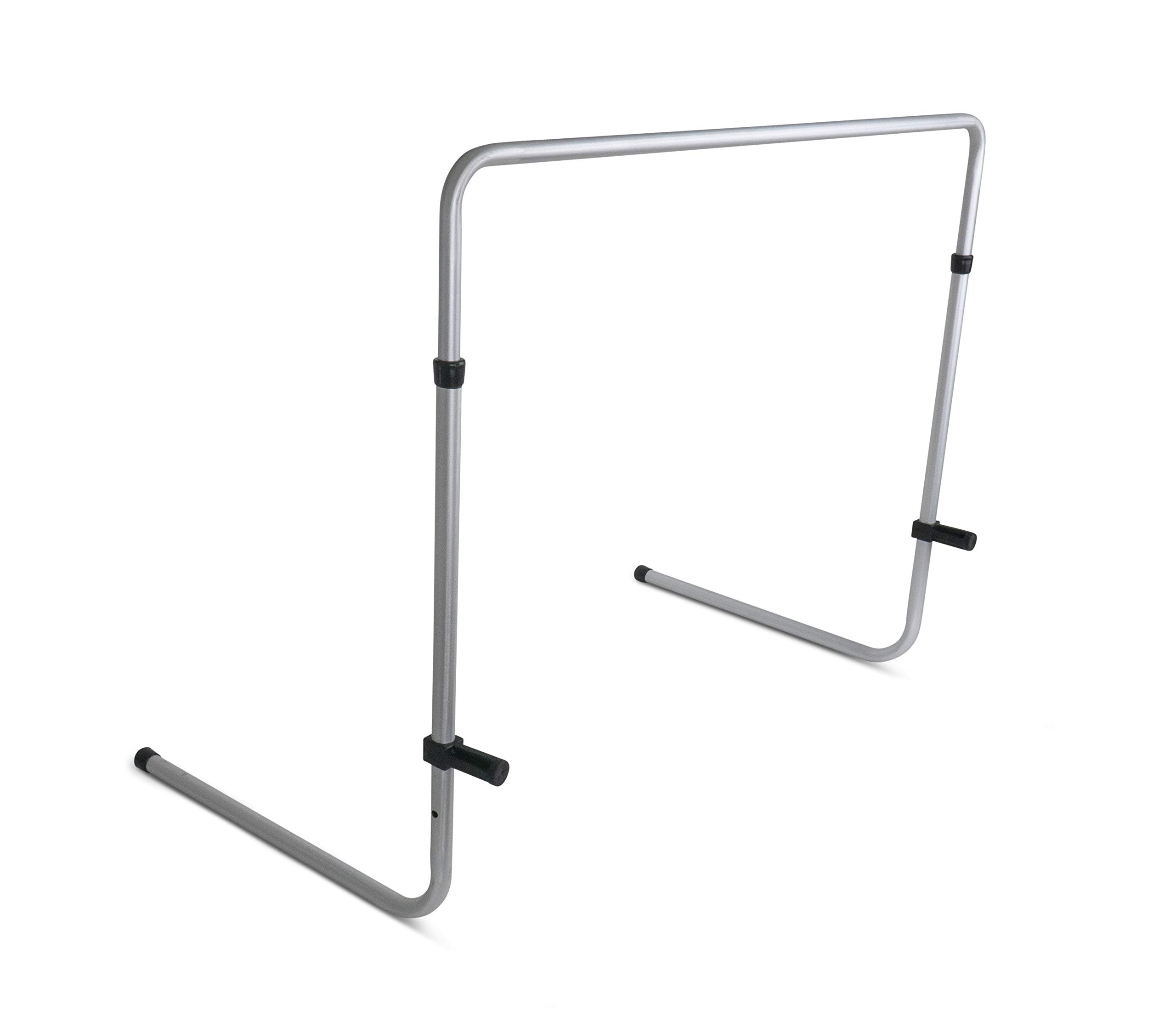 HAEST - Trainingshürde, Agility Hürde für Leichtathletik, Fußball & Kindersport, Höhenverstellbare Steh-Auf Hürde, klappbar, 71–106 cm