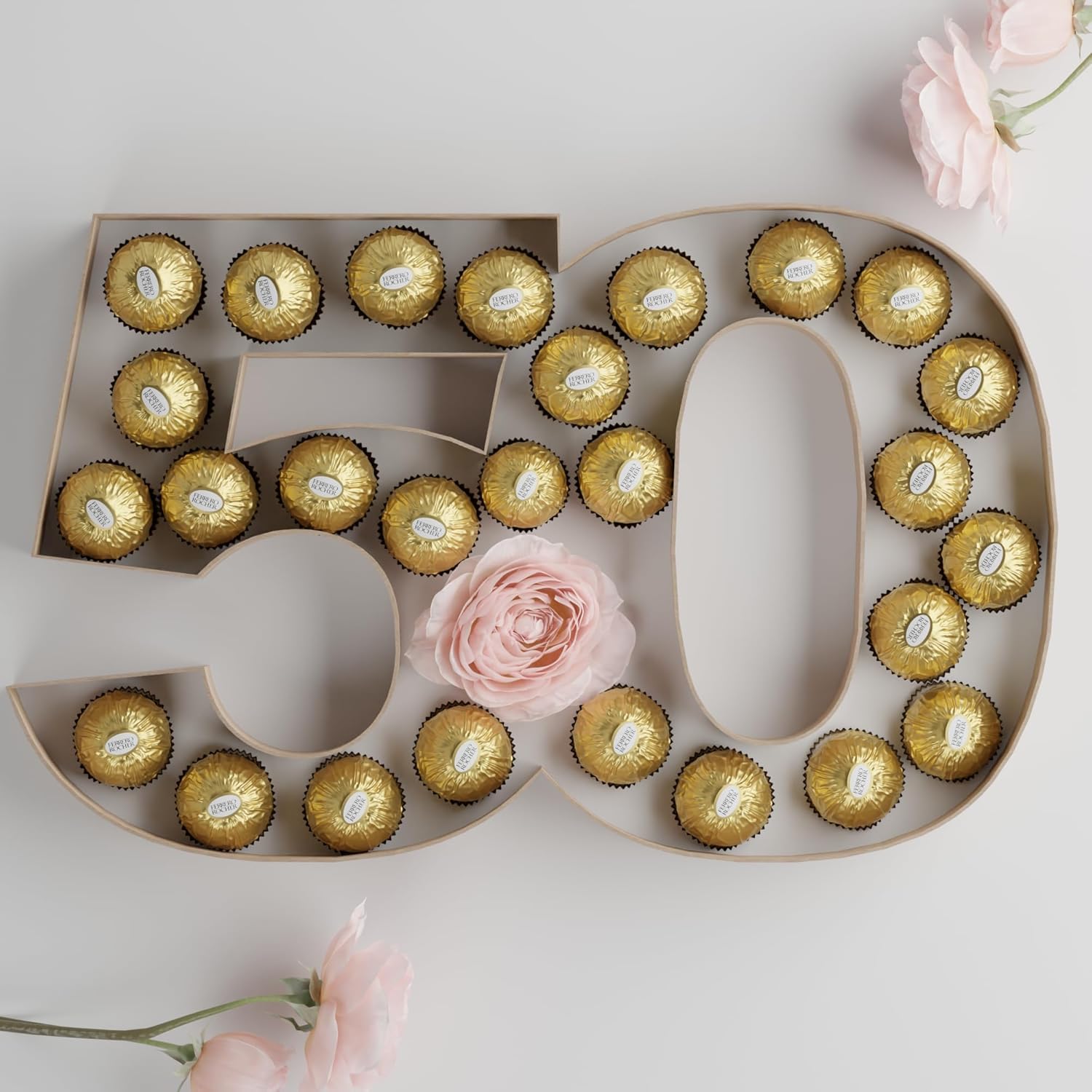 Jointed fillable number box 70, Wooden Fillable Letters and shapes