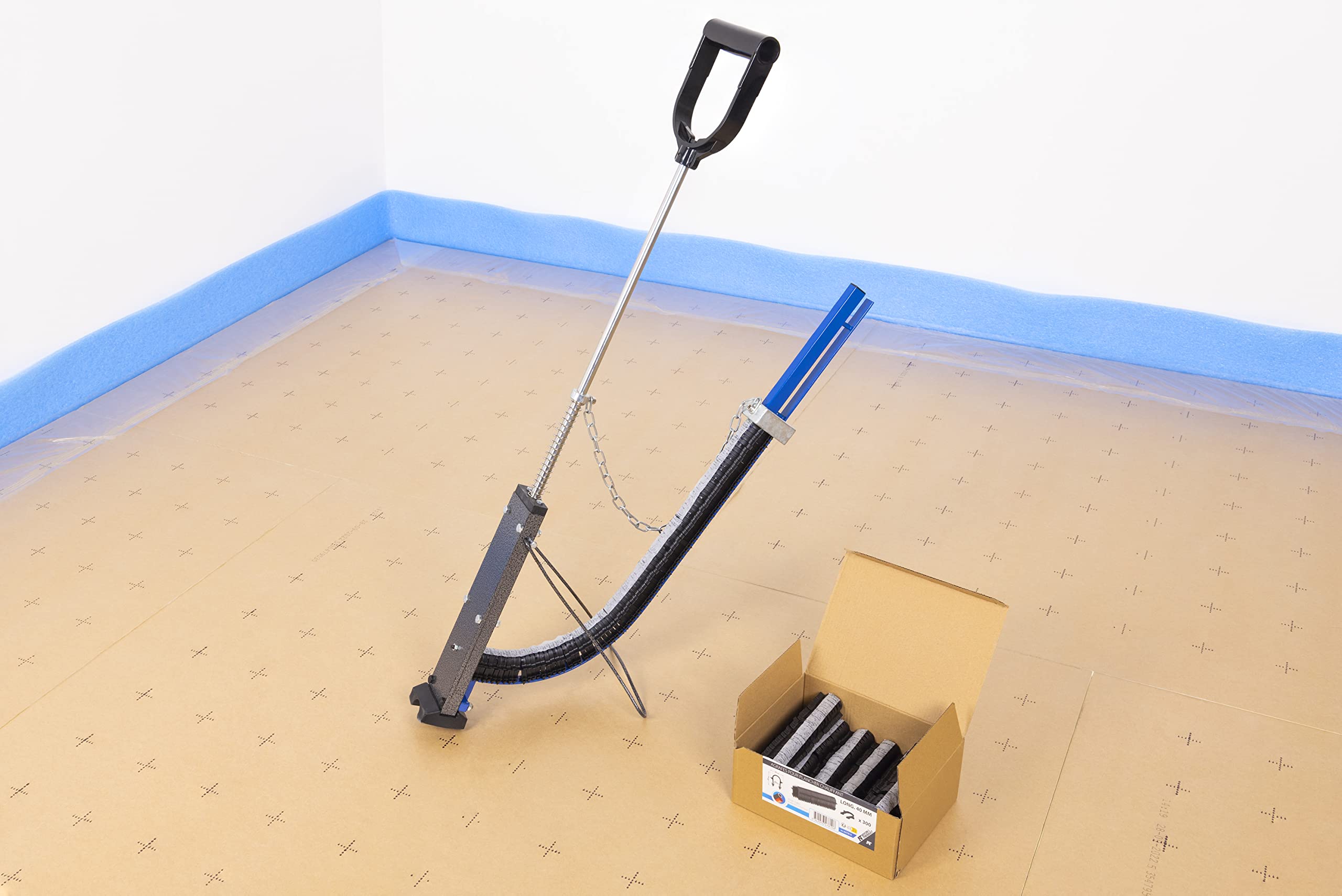 Grapadora para Tubos de Suelo Radiante | Herramienta Ergonómica para Fijación Rápida con Grapas | Ligera, Resistente y Precisa | NOYON & THIEBAULT