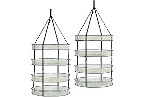iPower 2 Feet 4-Layer Clothing Hanging Rack with Foldable Heavy Duty Rings...
