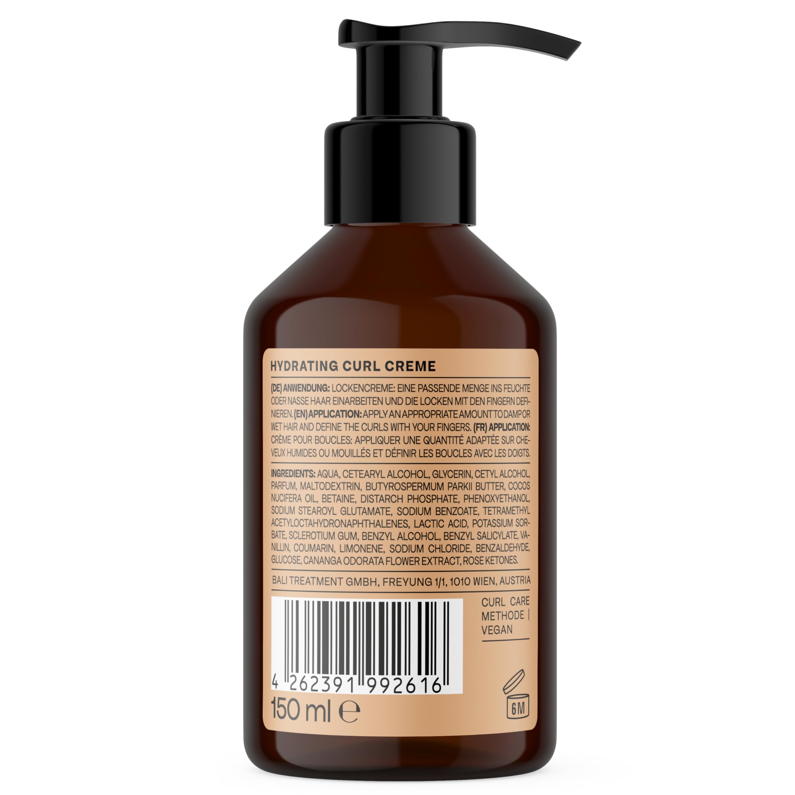 Bali CURLS Kit Limitado para Definir Rizos – Crema hidratante para rizos y Gel definidor de rizos (150 ml cada uno) – Para cabello suave y definido – Hidratación, definición y fijación sin pegajosidad